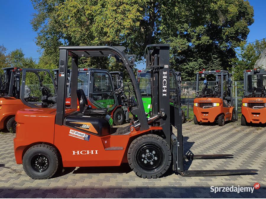 Wózek widłowy Hchi CPCD35 35 t duplex 3 m diesel diesel małopolskie Kęty