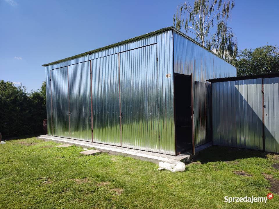 Garaż Blaszany 8x6m GARAŻE BLASZANE Blaszak Leżajsk