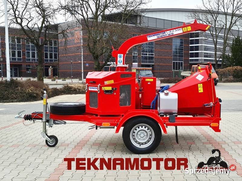 Najpopularniejszy mobilny rębak tarczowy