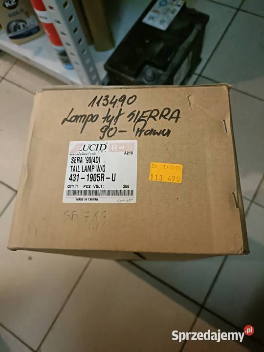 Lampa tylna prawa ford sierra Oświetlenie Krosno