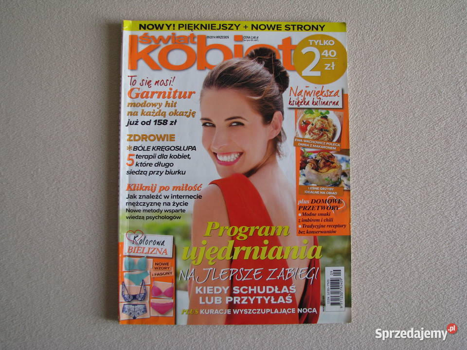 Świat kobiety miesięcznik 12002 r i 92014 r Czasopisma sprzedam