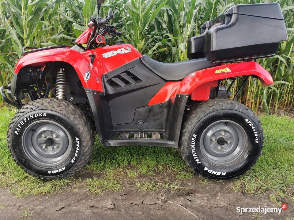 Quad Kymco 400 4x4 homologacja l7e hak kufer Rawicz