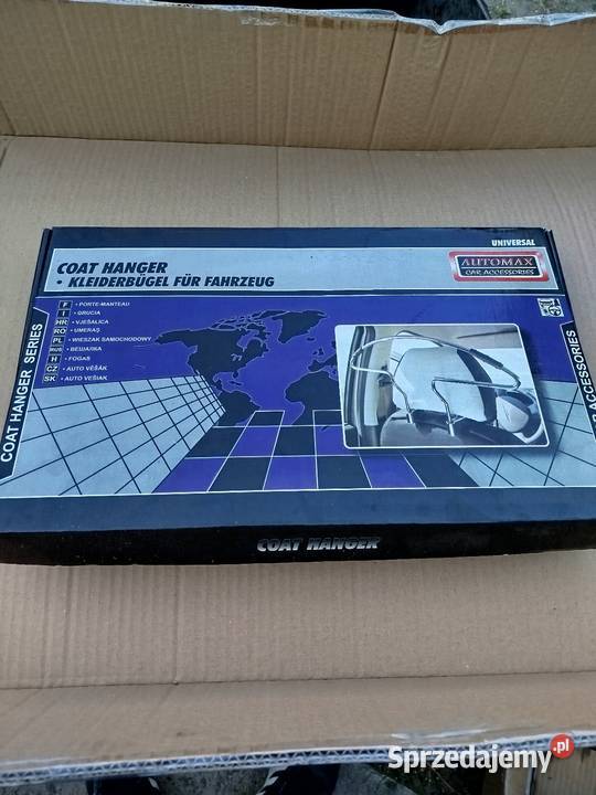 Wieszak na ubranie samochodowy nowy