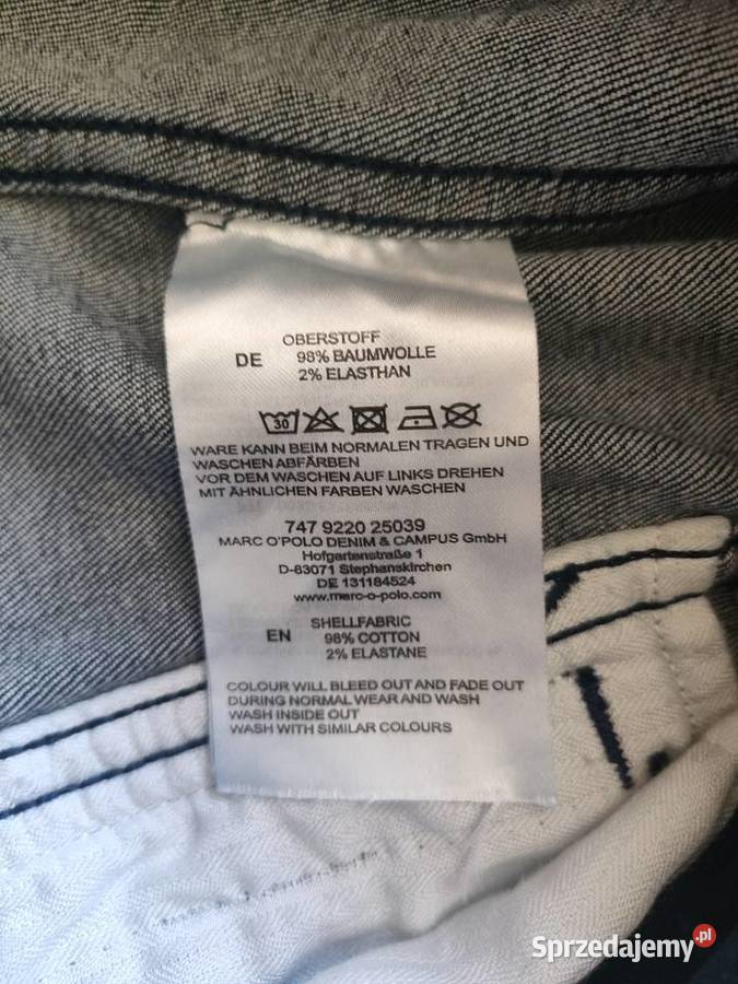 Marc OPolo Denim kurtka dżinsowa ze stójką Wiosenna/Jesienna  Piła