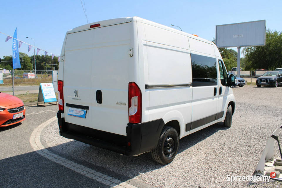 Peugeot Boxer L2H2 Brygadowy Fvat Salon Polska wspomaganie kierownicy Warszawa