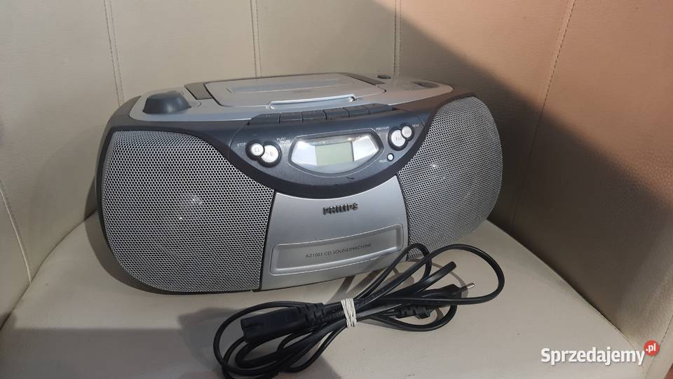 Radiomagnetofon radio FM CD Philips AZ1003