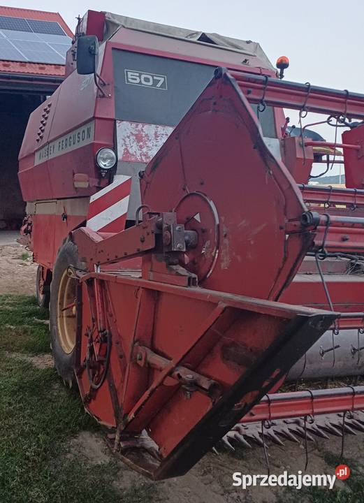 Kombajn zbożowy Massey Ferguson 507 małopolskie Wola Więcławska sprzedam