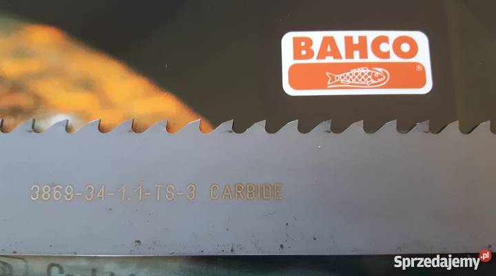 Mocna Szwedzka Piła taśmowa do metalu BAHCO mazowieckie