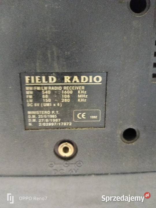 Stare zabytkowe radio Spirit Łubno