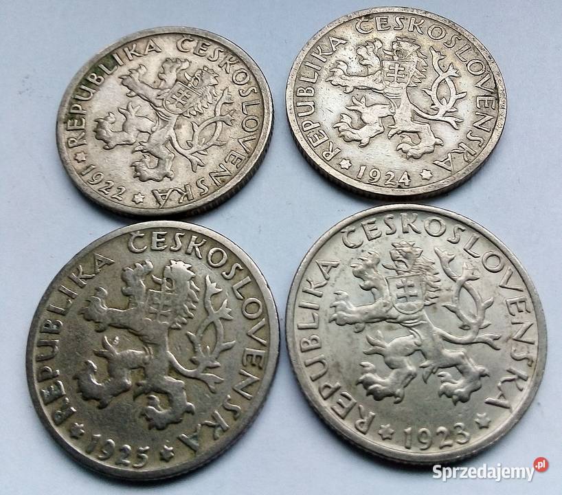 CZECHOSŁOWACJA1 KORONA1922r1923 r1924 r1925 r mazowieckie