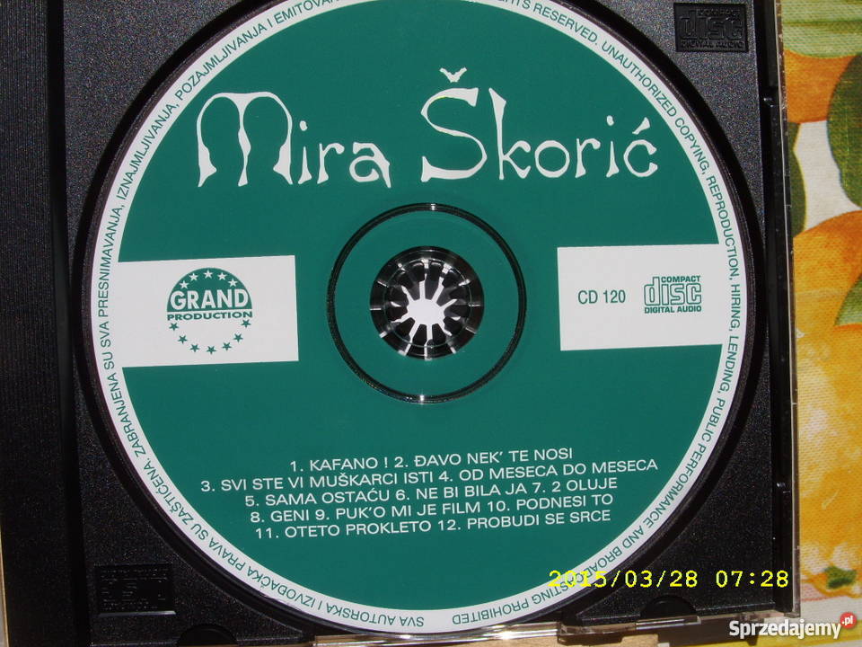 POP MIRA SKORICKAFANO plyta CD Wołów