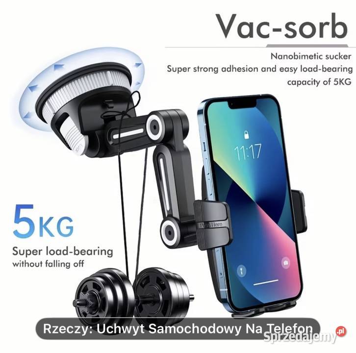 Sprzedam uniwersalny uchwyt samochodowy na Na telefon Opole
