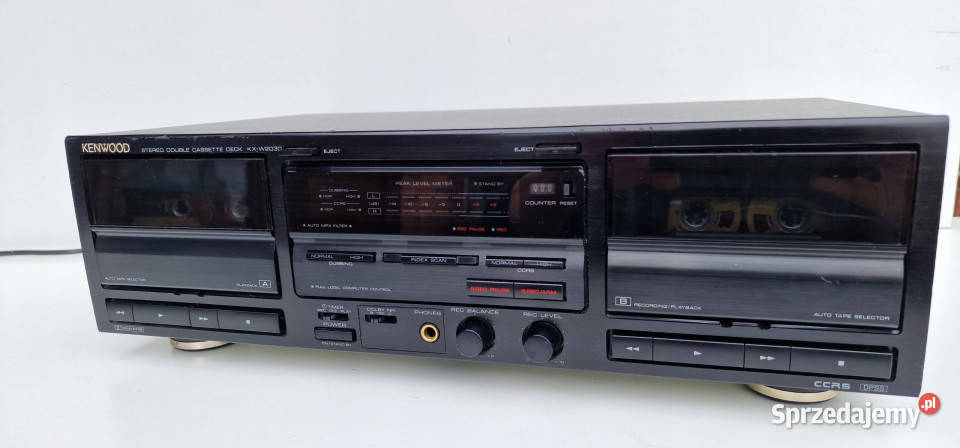Kenwood magnetofon dwukasetowy KX W 2030 KXW2030 Międzychód