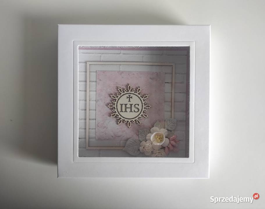 Kartka ręcznie robiona na Komunię Świętą 4 z Łódź