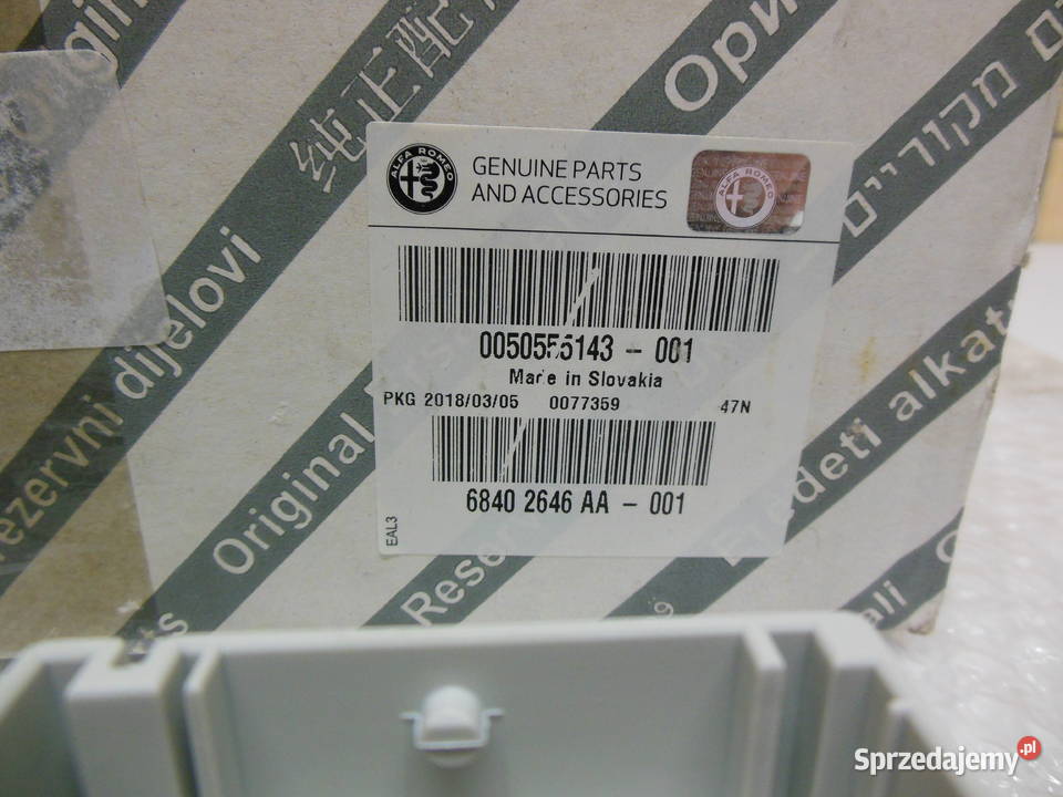 MODUŁ SKRZYNKA BSI ALFA ROMEO GIULIA 2016 osobowe śląskie Kozy