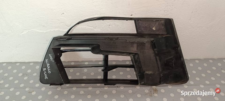 VW SCIROCCO RLINE KRATKA ZDERZAKA LEWA PRZEDNIA Zderzaki dolnośląskie