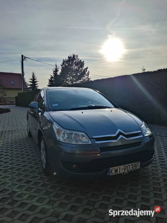 Citroen C4 16 HDi 90 bez dwumasy małe spalanie Zarejestrowany w Polsce Wieliczka