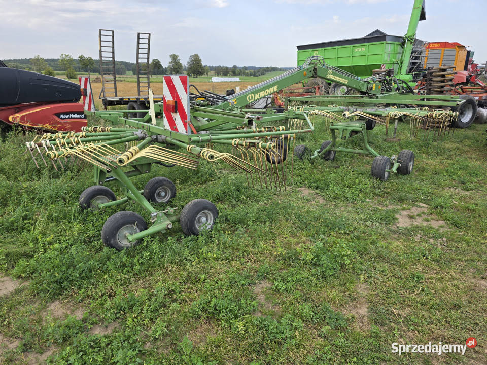 Zgrabiarka dwukaruzelowa KRONE Swadro 71026T nieuszkodzony Baliki