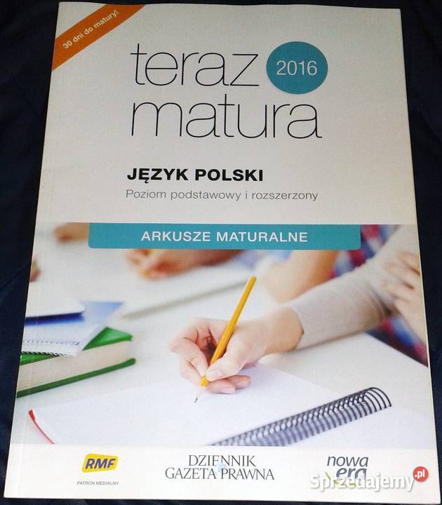 Teraz matura 2016 Język polski Marianna Gutowska Rok wydania 2016 Pozostałe Chełm