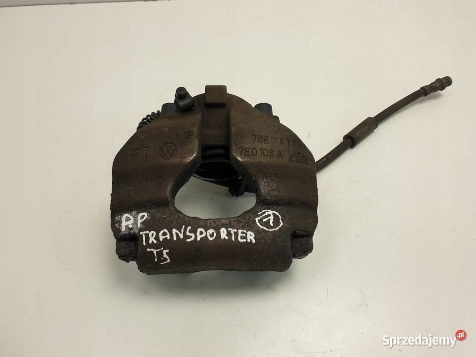VW Transporter T5 LEWY PRZEDNI ZACISK HAMULCOWY osobowe