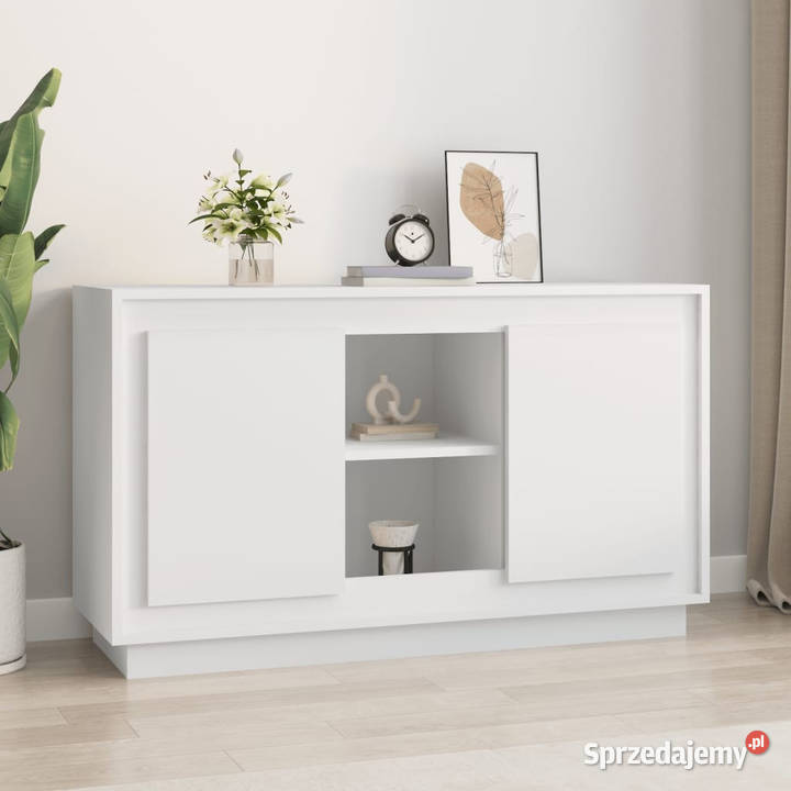 Szafka biała 102x35x60 materiał drewnopochodny