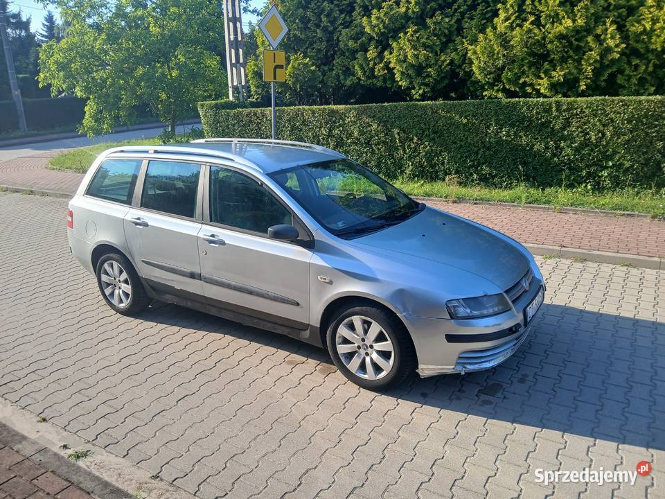 Fiat Stilo SW 19 Multijet spalanie 5l 2007r komputer pokładowy mazowieckie Płock