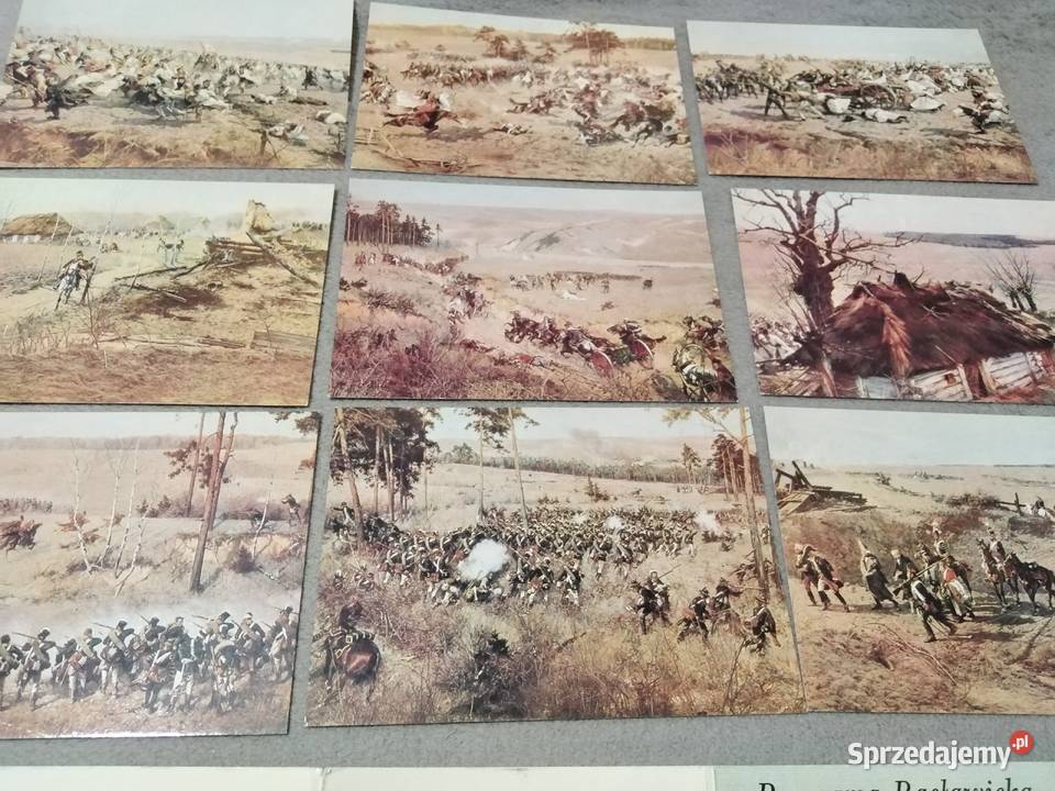 Panorama Racławicka Pocztówki w Obwolucie 1985 Wałbrzych