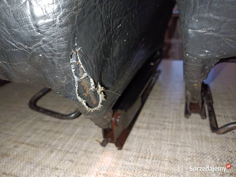 Fotele lotnicze kubełkowe Fiat 126p