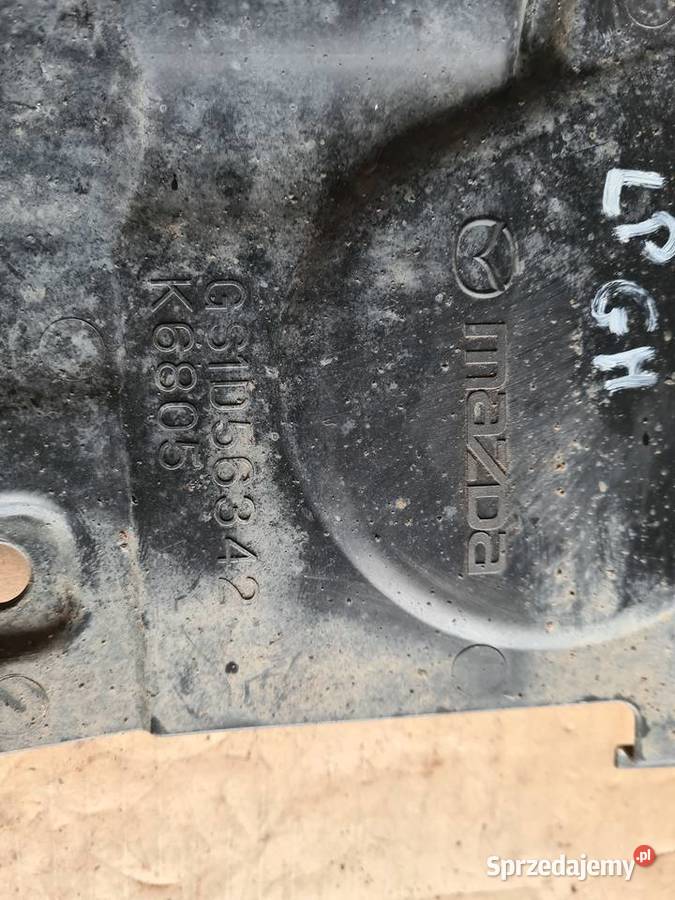 Mazda 6 GH plastiki osłony nadkola silnika Legnica