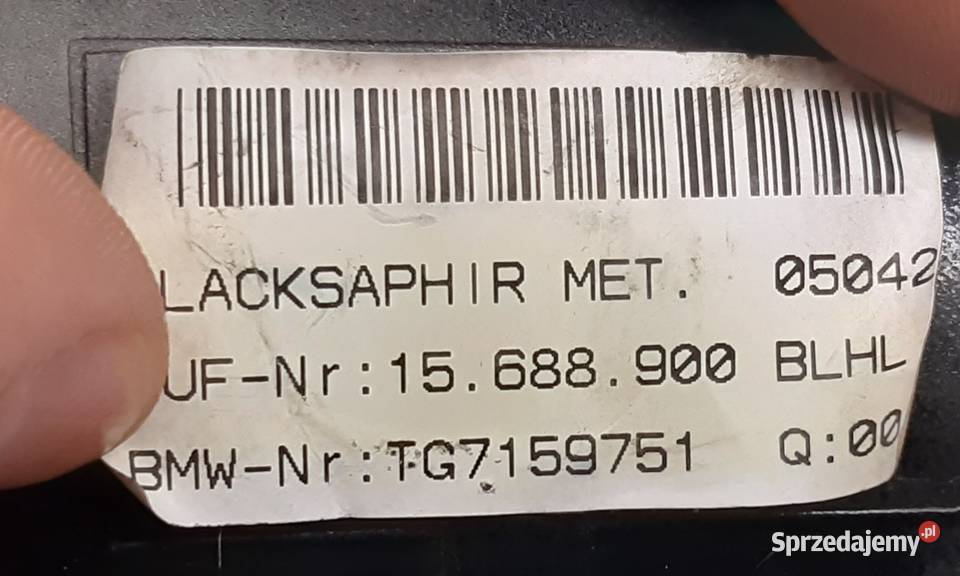 KLAMKA DRZWI KOMFORT LEWY TYL BMW E65 LIFT dolnośląskie Mielęcin