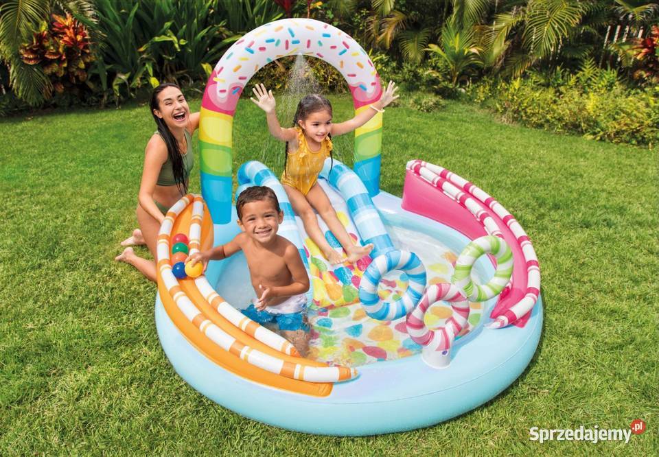 Plac zabaw dmuchany Cukierek 170x168x122 INTEX Poznań