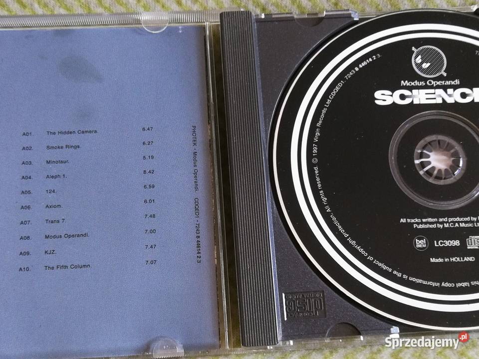 Photek Modus Operandi CD 1997 Klasyk DnB Szczecin