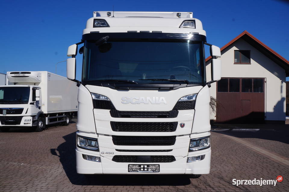 Scania G 450 6x2 CHŁODNIA KONTENER 845 m 21 klimatyzacja Chłodnie świętokrzyskie Bodzentyn