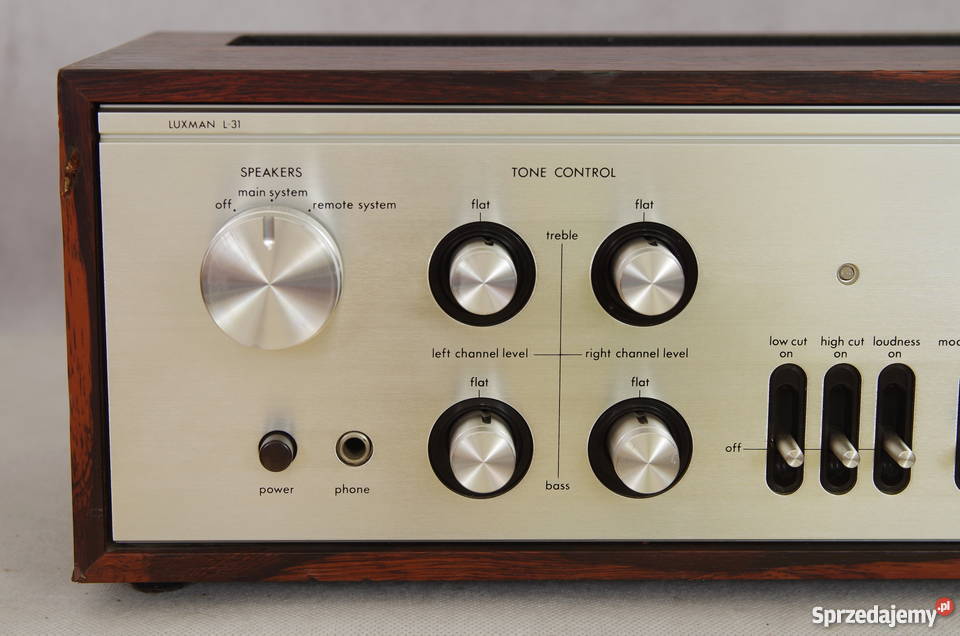 Luxman L31 świetny wzmacniacz vintage Oryginalny Szczodre