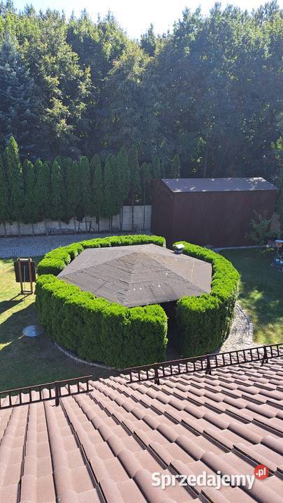 Wiata Altana ogrodowa kompletnaZ meblami tujami Zabrze
