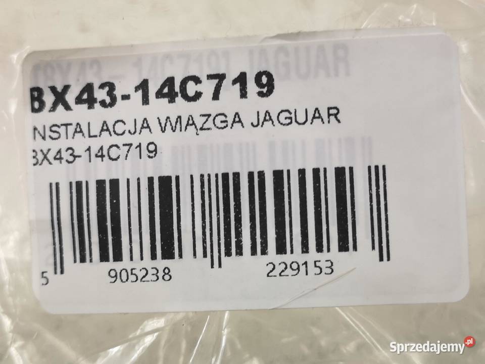 WIĄZKA FOTELA PRZÓD JAGUAR XTYPE 20012010 Materiały instalacyjne