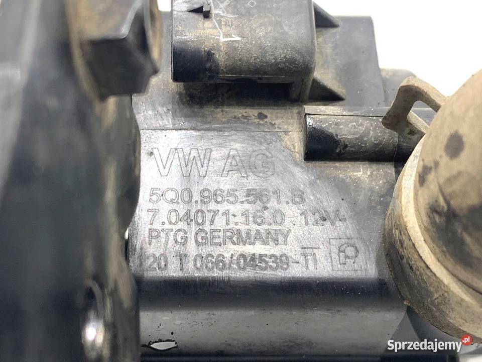 DODATKOWA POMPA WODY VW TRANSPORTER T6