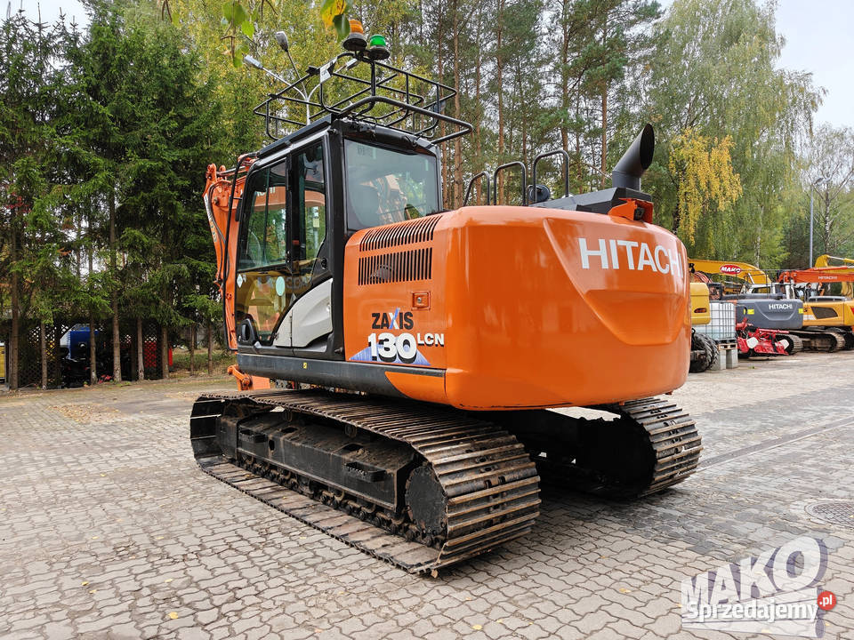Hitachi ZX130LCN6 2017r 8200 mtg ZX 130 LCN6 Gąsiennice