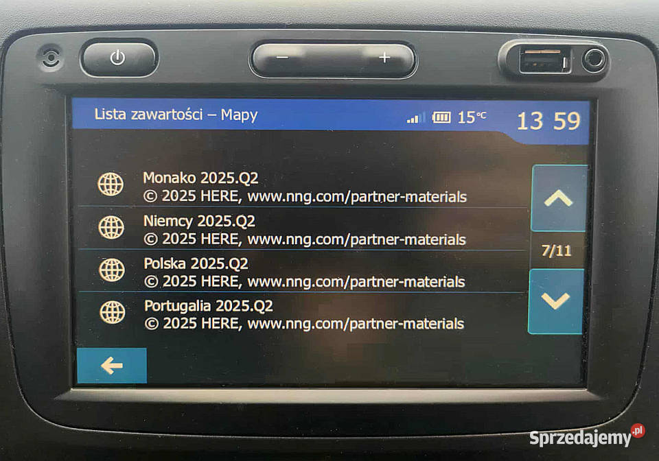 Mapa 2025 Dacia Renault Media Nav Aktualizacja Olsztyn