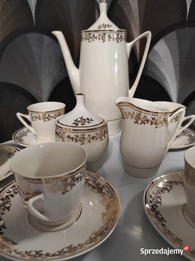 Serwis do kawy Opole porcelana Tułowice 6 osób Białystok