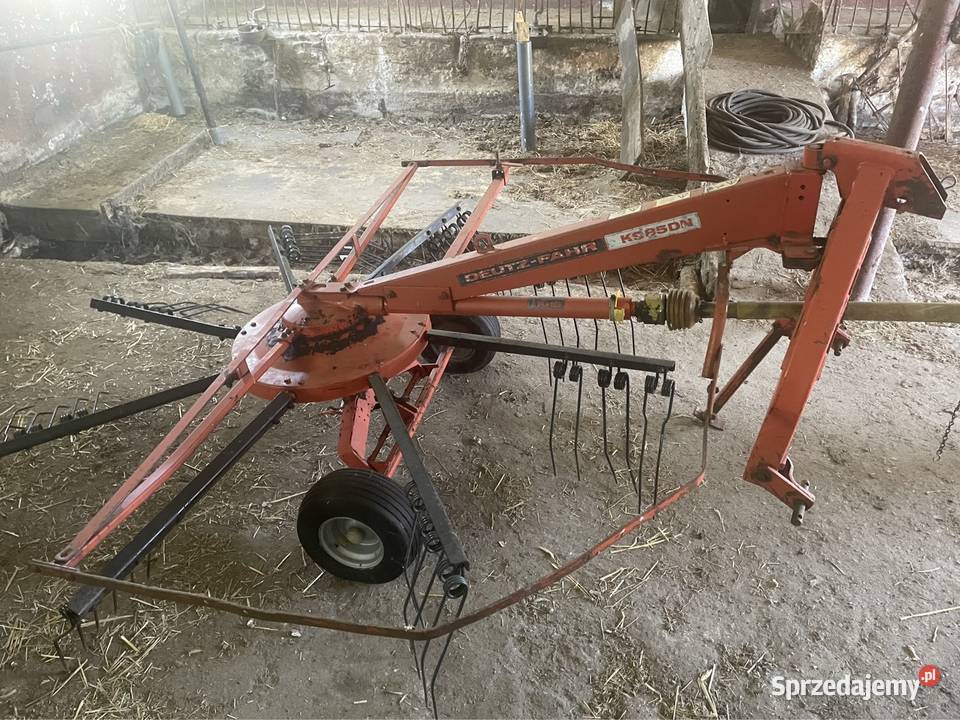 Zgrabiarka karuzelowa deutz fahr Deutz-Fahr Zgrabiarki i przetrząsacze Góra Bałdrzychowska