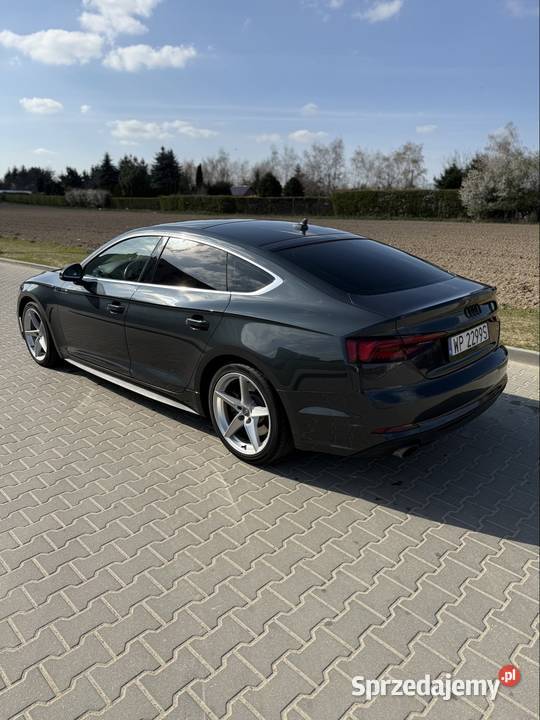 Audi A5 2018r 20TFSI QUATTRO SLine mazowieckie Płock