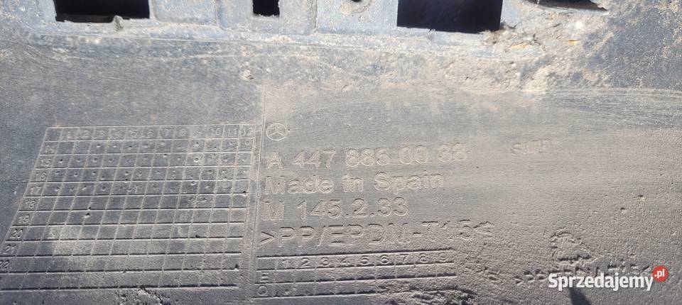 MERCEDES VITO W477 ZDERZAK TYŁ TYLNY Motoryzacja Ruda Śląska sprzedam