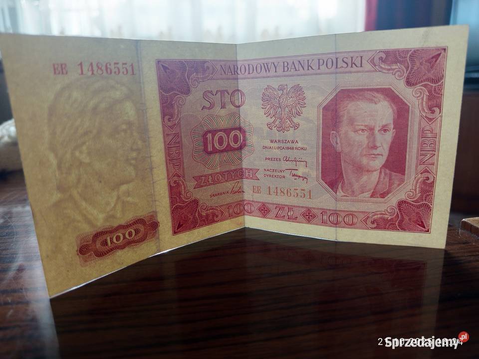 Banknot 100 złotych Seria EE