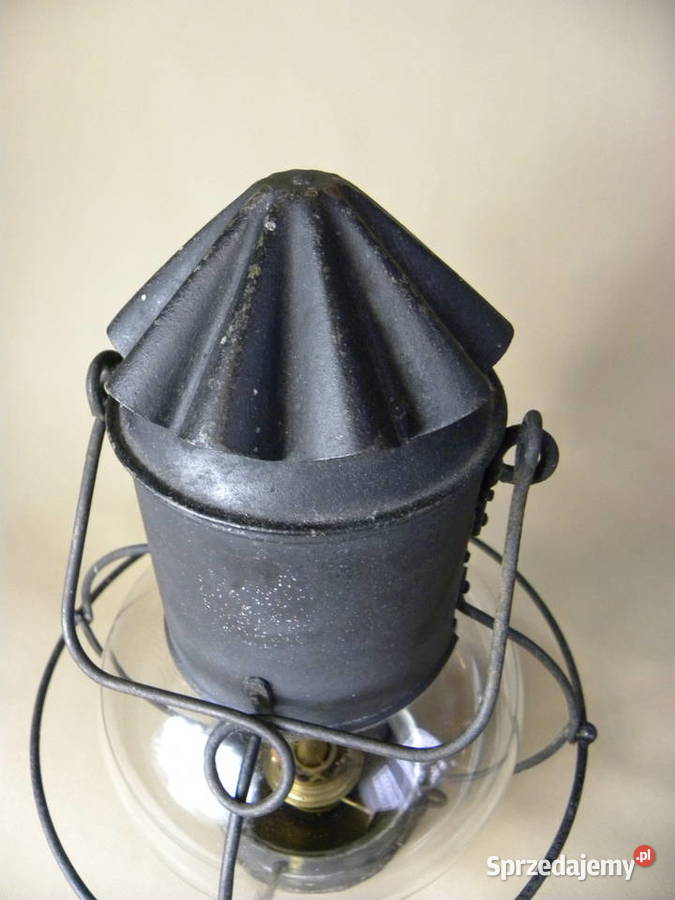 Stara lampa naftowa okrętowa lampa żaglowca Legnica