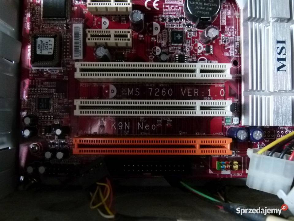 Płyta MSI MS7260 Komputer Athlon64 X2 5200 RAM Zamość