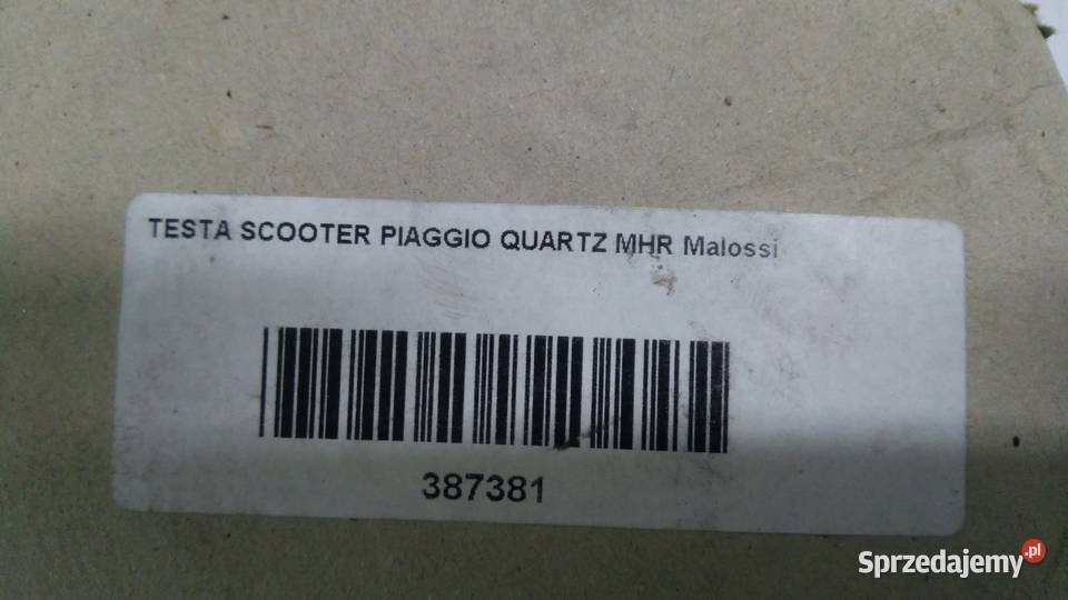 Głowica cylindra Malossi Sport 70 MHR Piaggio Bielsk Podlaski