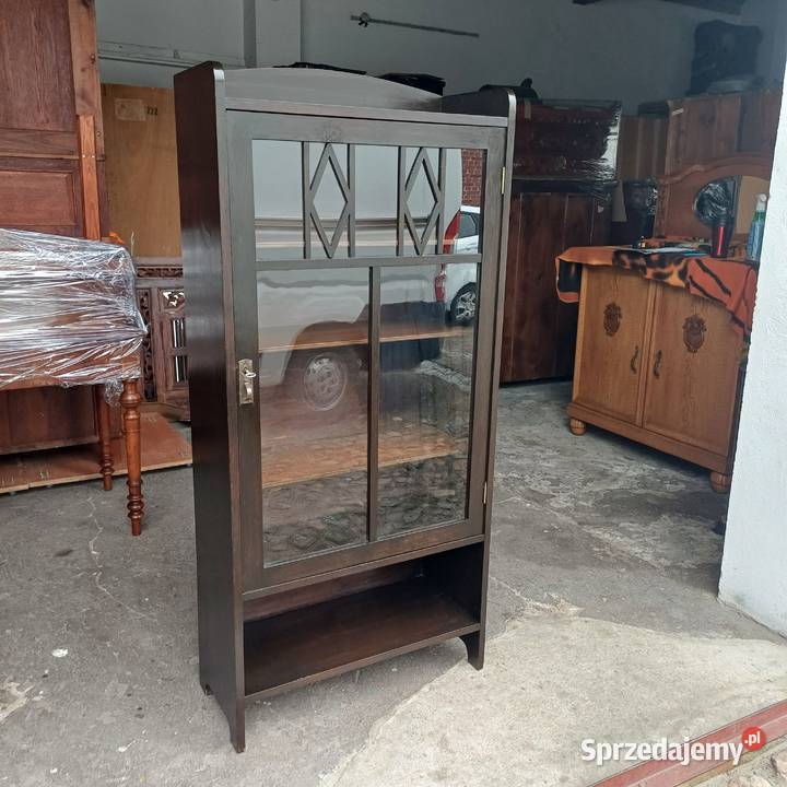 Reprezentacyjna Witryna Biblioteczka Secesyjna Meble Suchorzew