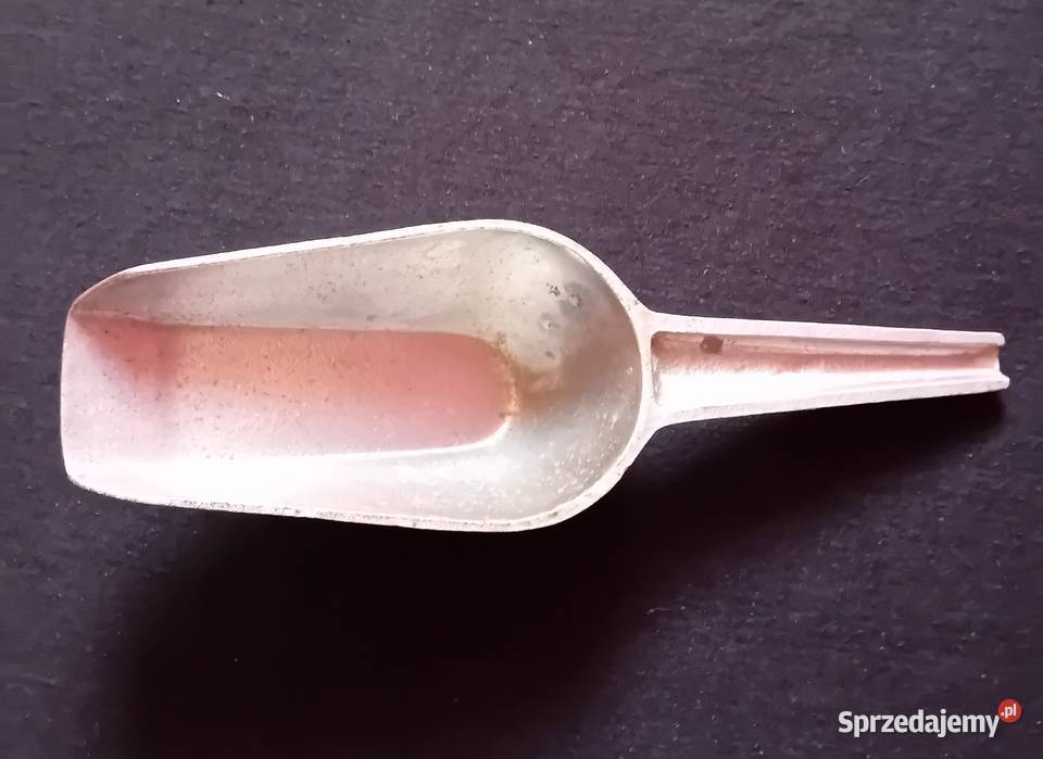 Aluminiowa szufelka nabierka do cukru mąki itp Koźminek sprzedam