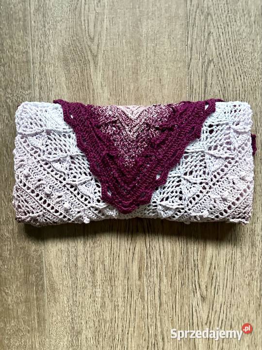 Chusta szydełkowa Pozostałe małopolskie Królowa Górna
